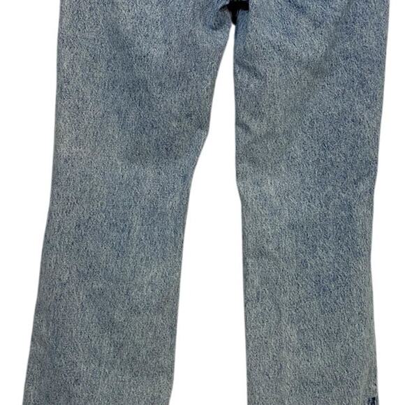 BDG Urban Outfitters High Waisted Distressed Straight Raw‎ Frayed Hem Jeans - 26 - Picture 10 of 13